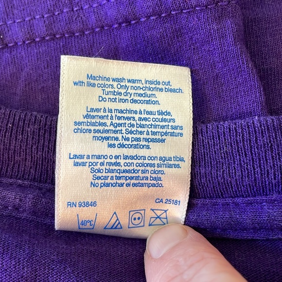 Women of faith, extraordinary makeover T-shirt. 2XL. Purple. - Picture 9 of 10